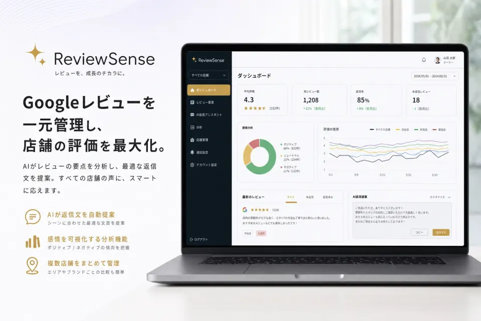 Googleレビュー自動管理